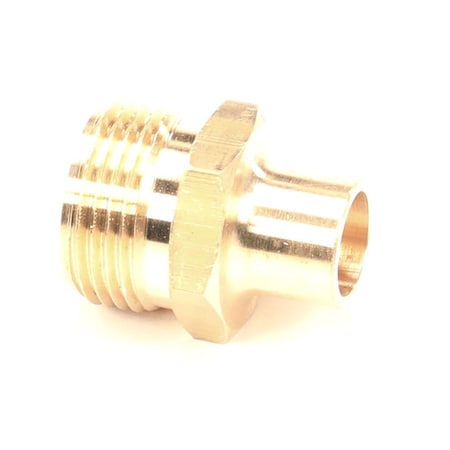 Vogt Ice Machines Rotalock Brass Adapter, 1/2Ids 12A2396C0201